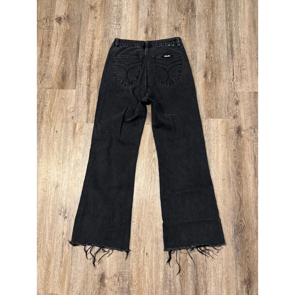 Rolla’s Womens High Rise East Coast Crop Flare Jean Size 28 - Picture 2 of 11